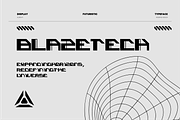 VB Nephiros - Futuristic Font, a Sans Serif Font by VALIANTBROTHA (Thumbnail 6 of 9)