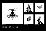 SurWave. 100 Optical Posters, an Object Graphic by Cosmic Store (Thumbnail 9 of 19)