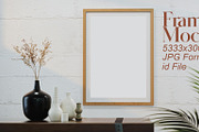 Interior Frame Mockup, a Templates & Theme by DigitalPen (Thumbnail 3 of 4)