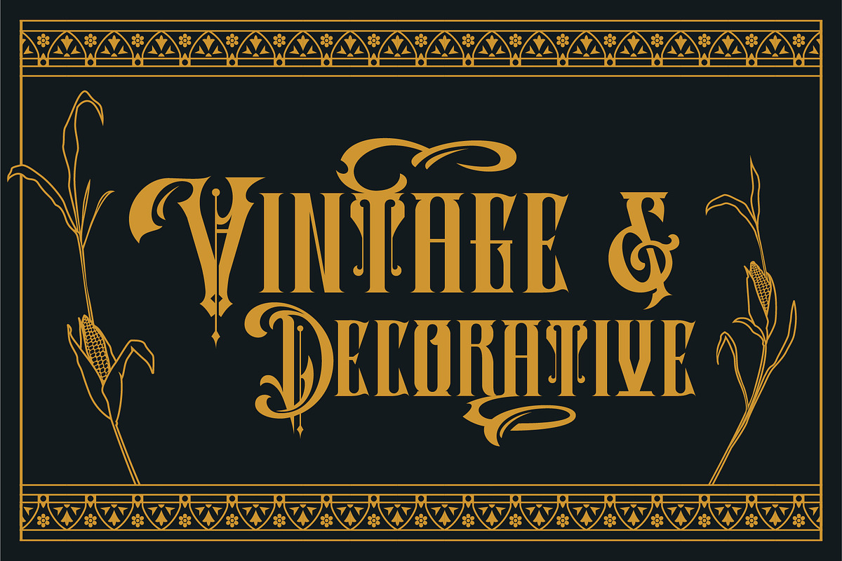 Barones, a Serif Font by Burntilldead (Photo 3 of 9)