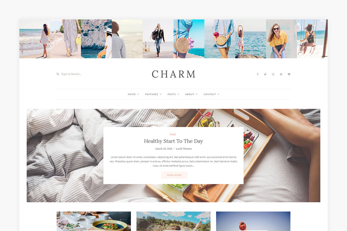 Charm - WordPress Blog Theme, a WordPress Template by Lucid Themes (Photo 9 of 10)