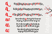 Yasuhiro - Orieantal Japanese Font, a Blackletter Font by TypeClassHeroes (Thumbnail 9 of 10)