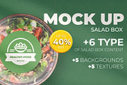 Salad Box Mock up Collection, a Packaging Mockup by Lostkids (Thumbnail 1 of 8)