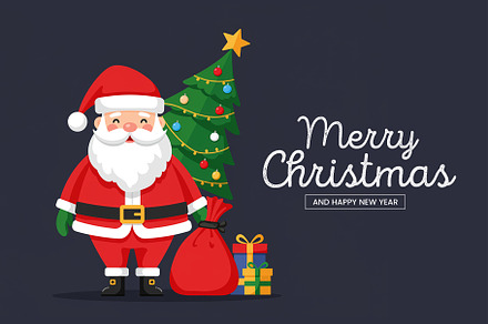 Merry Christmas & New Year Template preview 3