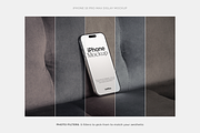iPhone 16 Pro Max - 6 Mockup Scenes, an iPhone Mockup by Limitless Design (Thumbnail 8 of 9)