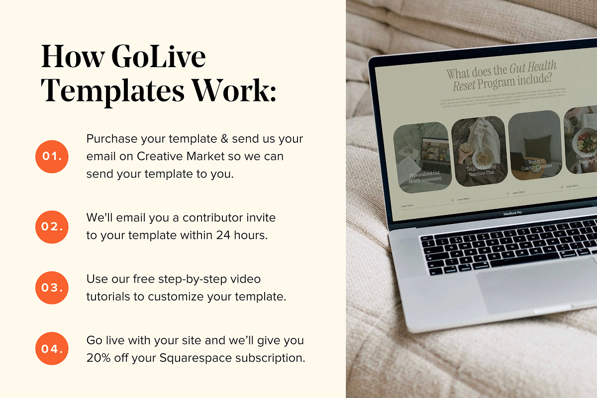 Coach Squarespace Website Template, a Squarespace Template by GoLive Website Templates (Photo 11 of 12)
