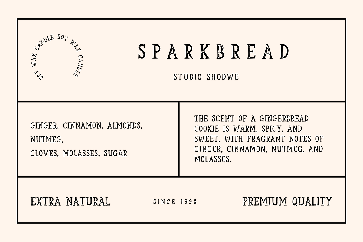 Wildrose - The Vintage Letterpress, a Serif Font by Graphicfresh (Photo 2 of 7)