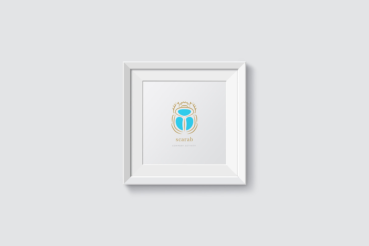 Scarab. Logo template, a Branding & Logo Template by le-genda (Photo 12 of 12)