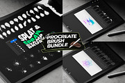 Procreate Stamp Brushes Bundle, a Brush Add-On by Layerform Design Co. (Thumbnail 3 of 7)
