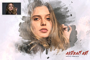 Abstract Art Photo Template, a Graphic by U_Design (Thumbnail 4 of 9)