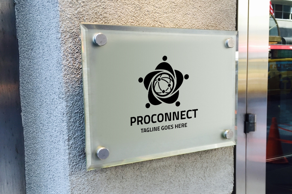 Proconnect Logo, a Branding & Logo Template by Design_Planet