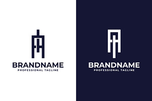 Letters AI And IA Monogram Logo