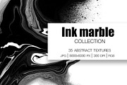 Ink marble Collection, a Background Graphic by ViktoriaLapshyna (Thumbnail 1 of 15)