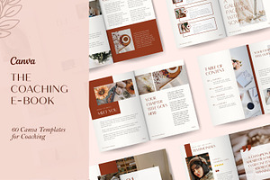 The Coaching E-book Canva Template, a Templates & Theme by Azruca