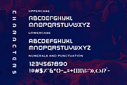 Boxigen - Futuristic Tech Font, a Sans Serif Font by Vultype Co. (Thumbnail 7 of 9)