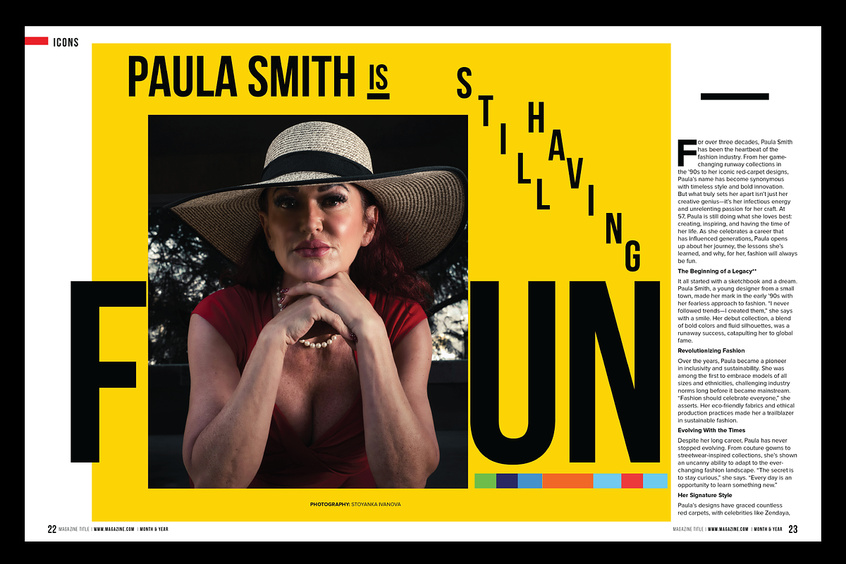 Magazine Template, a Magazine Template by Red Cactus Creative (Photo 12 of 20)