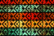 Tribal Patterns Pack, a Pattern Graphic by Gudiny (Thumbnail 5 of 10)