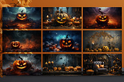 29 Halloween background., a Decorative Illustration by KENO Mascots (Thumbnail 3 of 5)