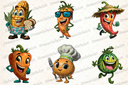Funny Vegetable Italian Brainrot, an Illustration by DreamCafeArt (Thumbnail 5 of 8)
