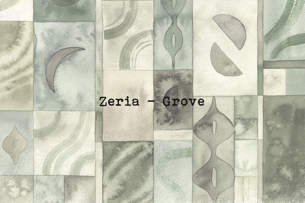 Zeria watercolor abstract wall mural, a Wallpaper Graphic by Timofi Art (Photo 14 of 19)