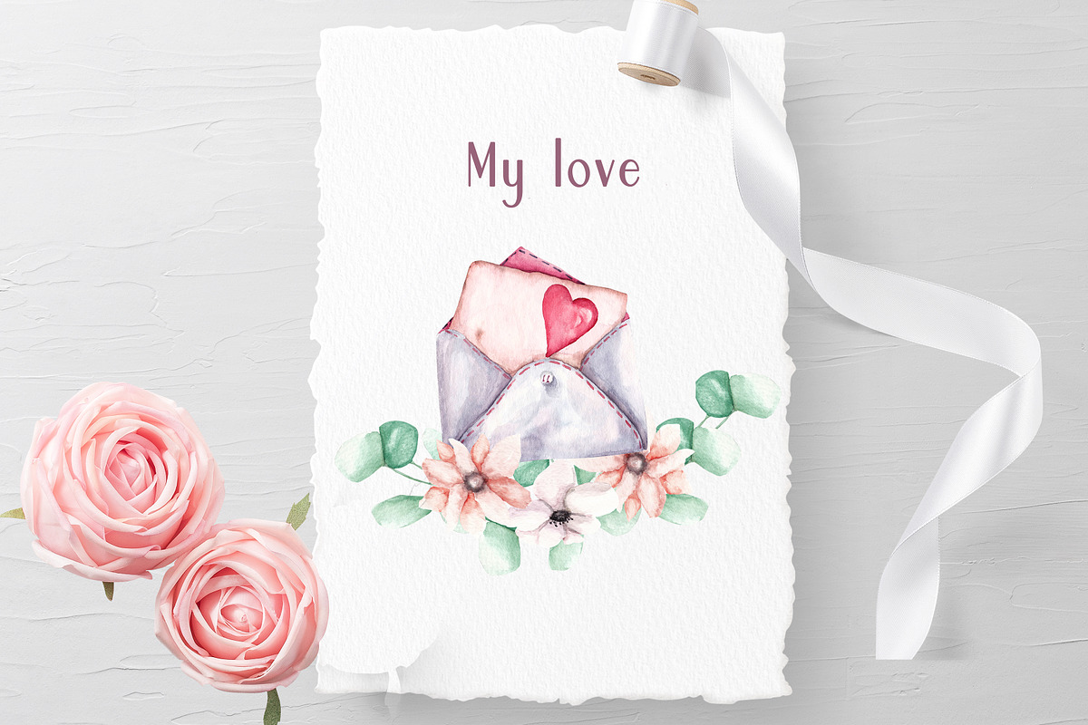 Valentine's Day, a Decorative Illustration by NatalieArtsDenysenko (Photo 3 of 3)