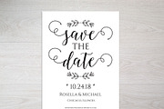 Save the Date Template SHR207, an Invitation Template by Shafura_Wedding (Thumbnail 3 of 5)