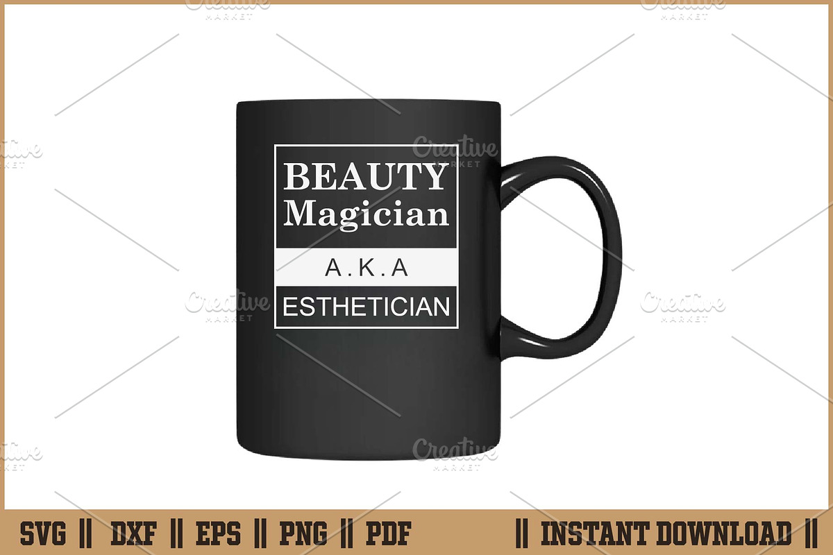 Beauty Magician AKA Esthetician SVG, a Work Illustration by Handy Arts Studio (Photo 3 of 3)