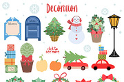 Winter Town, a Decorative Illustration by Alina Sh (Thumbnail 7 of 8)