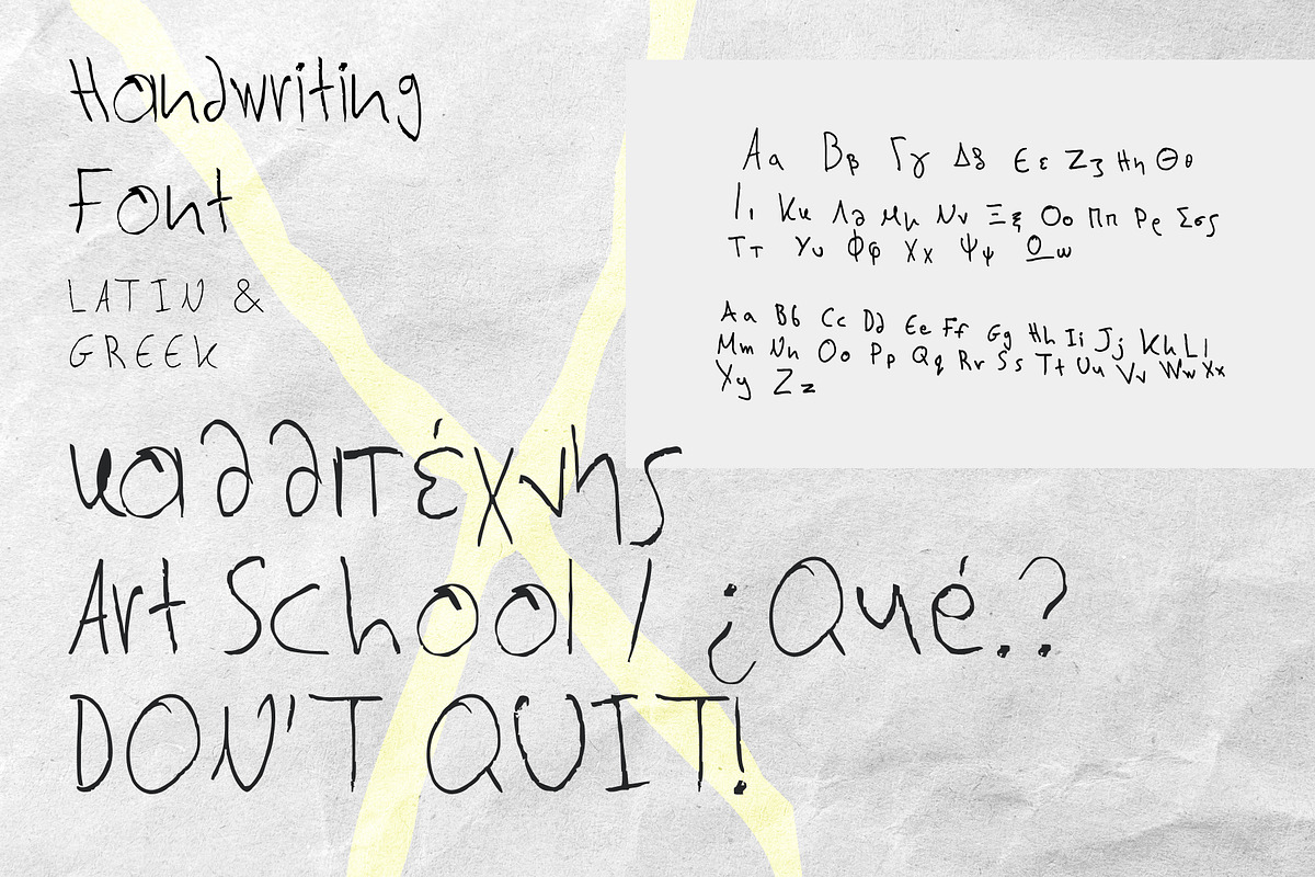 Xardazz Handwriting Font, a Handwritten Font by iframe fonts (Photo 6 of 8)