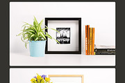 Frame mockup, a Product Mockup by Itsmesimon (Thumbnail 8 of 9)