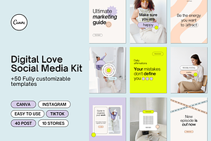 Digital Love | Social Media Kit