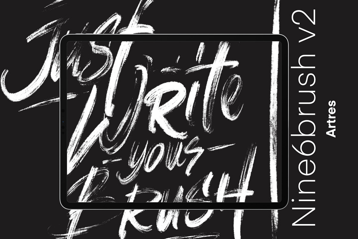 SALE Nine6brush v2 Procreate, a Brush Add-On by D&K Project (Photo 8 of 8)