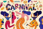 Carnival Holiday collection, a Decorative Illustration by MoleskoStudio (Thumbnail 8 of 24)