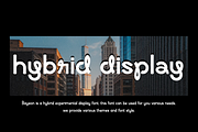 Bayeon - Hybrid Display Font, a Sans Serif Font by Iqsiart Studio (Thumbnail 5 of 7)