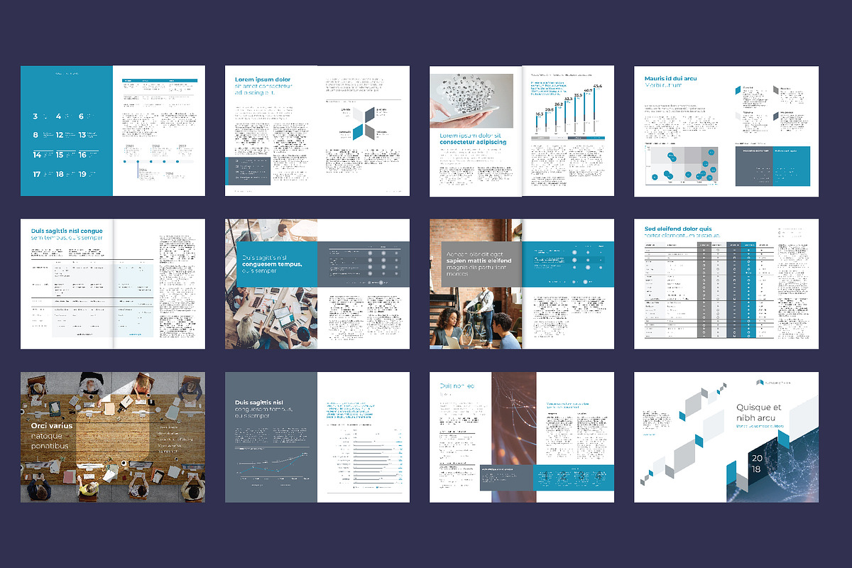 KEPLER Corporate Report Design, a Brochure Template by astrographic (Photo 12 of 12)