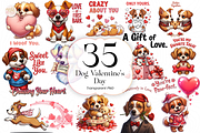 Dog Valentine PNG Clipart Cute Puppy, an Animal Illustration by KennedyStudio (Thumbnail 1 of 5)