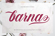 Barna, a Script Font by studiobasic (Thumbnail 1 of 7)
