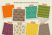 Woodland Animals Design Kit, an Animal Illustration by PixelPaperPrints (Thumbnail 8 of 9)