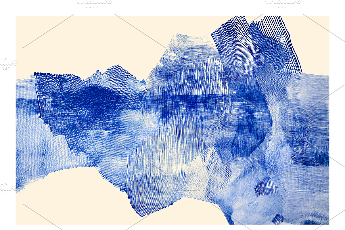 Bimo Co. 3 · Blue Organic Textures, a Texture Illustration by milatovar (Photo 24 of 24)