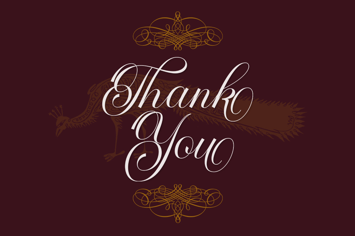 The Bridgeta, a Script Font by Nurul_kamal (Photo 7 of 7)
