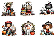 Halloween Crafting Clipart Bundle, a Seasonal Illustration by CreationArt (Thumbnail 3 of 7)
