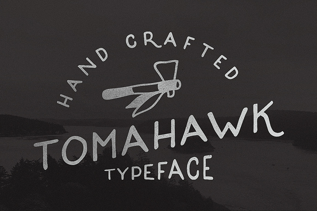 Tomahawk — Vintage Font