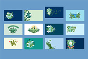 Earth day background vector, a Seasonal Illustration by foxndeer (Thumbnail 3 of 4)