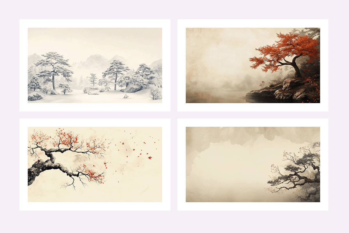 Zena Collection · Zen Landscapes, a Decorative Illustration by milatovar (Photo 2 of 16)