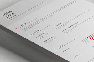 Swiss Resume Template