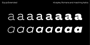 EquipExtended, a Sans Serif Font by Hoftype (Thumbnail 9 of 15)
