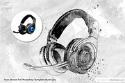 Tech Sketch Art Photoshop Mock-ups, an Action Add-On by SlideSalad (Thumbnail 24 of 27)