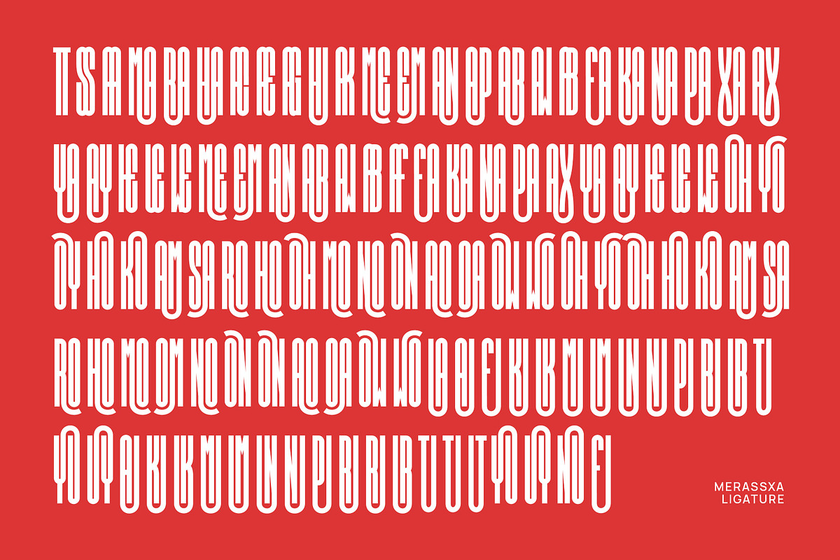 Mekursa Modern Ligature Sans Serif, a Sans Serif Font by Perfectype (Photo 5 of 6)