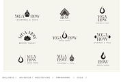 21 Luxury Wellness Yoga Logos, a Branding & Logo Template by CC CREATIVE CO (Thumbnail 7 of 9)