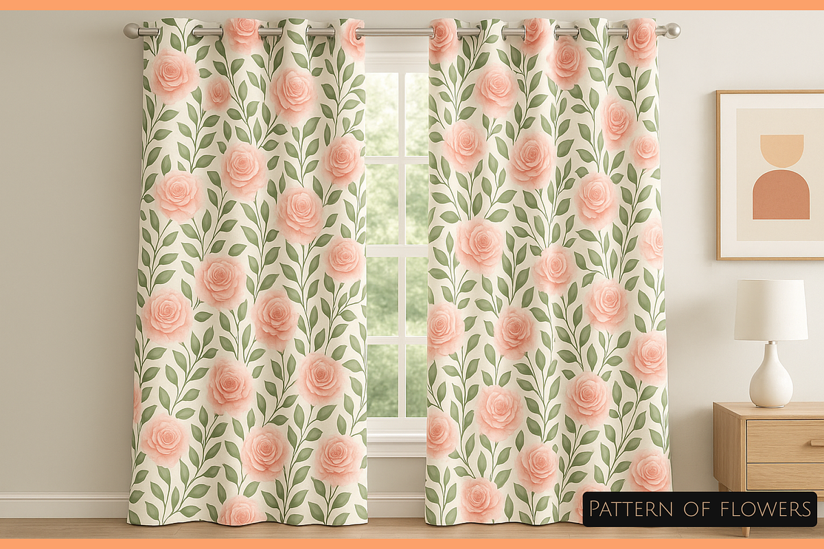 Seamless Rose Floral Pattern, a Pattern Graphic by Casa Mandarina (Photo 6 of 6)